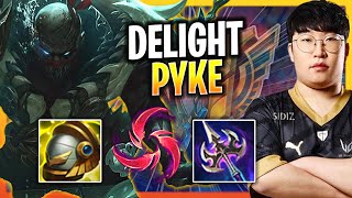 LEARN HOW TO PLAY PYKE SUPPORT LIKE A PRO  HLE Delight Plays Pyke Support vs Karma Season 2023 [upl. by Aicatan]