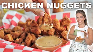 How to Make Chicken Nuggets at Home the Easy Way Plus Special Dipping Sauce [upl. by Alaine953]