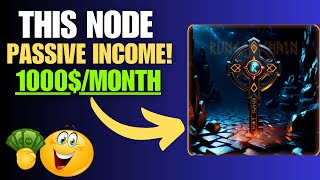 The Next BIG Passive Income NODE  Runes Chain [upl. by Amalie]