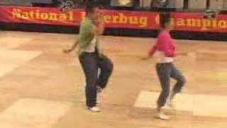 2005 National Jitterbug Championships Showcase FOOTLOOSE [upl. by Euqinor]