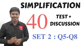 TEST  DISCUSSION  SIMPLIFICATION Part2 [upl. by Rats355]