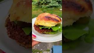 Vegane Burger selber machen mit Buchweizen  Super einfach mit BioBuchweizen hofwindkind [upl. by Aedni567]