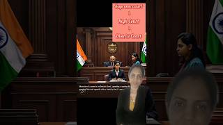 Judicial system in Indiashorts viralvideo ytshorts trendingIndianJudicia typesofcourtsinIndia [upl. by Hank]