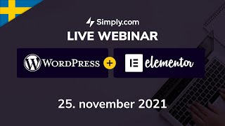 WordPress Webinar Elementor [upl. by Assilem]