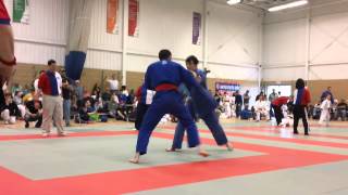 Uchi Mata at Freestyle Judo Nationals [upl. by Outhe293]