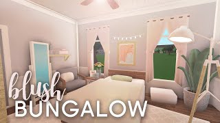 Blush Bungalow  Bloxburg Build  alixia [upl. by Etaner23]