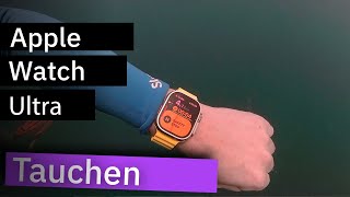 Tauchen mit der AppleWatch Ultra  Die Smartwatch ersetzt den Tauchcomputer [upl. by Custer]