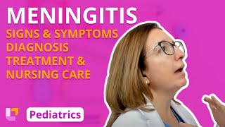 Meningitis  Pediatric Nursing  Nervous System Disorders  LevelUpRN [upl. by Birdt]