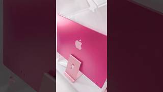 Unboxing the “M4 Pink iMac” 👀 [upl. by Dlawso]