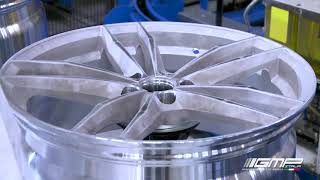 Alloy Wheel Making 3  Painting  GMP Italia [upl. by Martinsen]