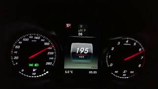 2018 Mercedes C250 Beschleunigung und Fahrleistungen [upl. by Mafalda]