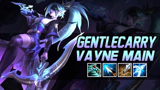 GentleCarry quotVayne Mainquot Montage  Best Vayne Plays [upl. by Nonnaehr710]