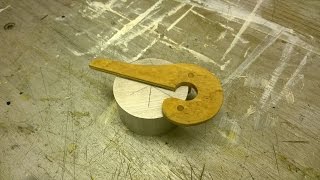 Circle Centre Finder  Handmade Hand Tool  Measurement  Precision [upl. by Ashbey]