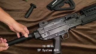 T8 MK46 SP System Airsoft AEG [upl. by Robinett275]