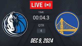 NBA LIVE Golden State Warriors vs Dallas Mavericks  December 9 2024  Warriors vs Mavericks 2K25 [upl. by Maynard]