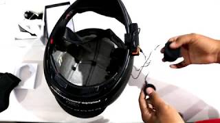 How to Install Intercom on Helmet  Veetop bts2 [upl. by Bekah]