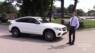 2019 MercedesBenz GLC 300 Coupe  Video Tour with Spencer [upl. by Adleremse436]