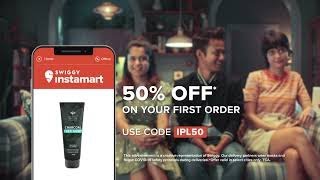 Swiggy Instamart  Get groceries and more delivered in minutes Aap kiske saath dekhoge [upl. by Mert]