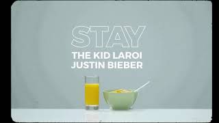 The Kid LAROI Justin Bieber  Stay Official Lyric Video [upl. by Anifesoj]