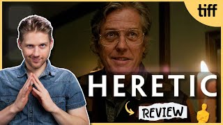 Heretic  Movie Review  Hugh Grant MOST Devilish Role Yet [upl. by Llehcor]