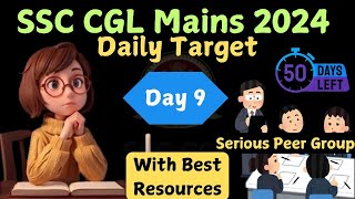 SSC CGL Mains Daily Target  Day 9  English Revision  SSC CGL Mains 2024  ssc ssccgl sscchsl [upl. by Wehtta]