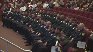 SAPD cadets graduate academy after 8 months of training [upl. by Vincenta]