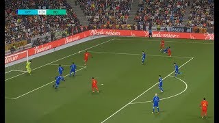 HD Cyprus vs Belgium  Match Qualification EURO 2020  24 Mars 2019  PES 2018 [upl. by Rebba]