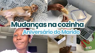 Pico de arrumação limpamos o tanque aniversário do marido  Vlog [upl. by Asilenna]