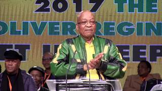 ‘It is quotwhitequot monopoly capital Jacob Zuma closes ANCPolicy conference [upl. by Aeslahc551]