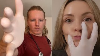 ASMR What Cranial Nerve Exams Are ACTUALLY Like whispersoft Collaboration [upl. by Kakalina]