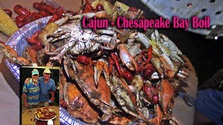 How to Cook a Cajun Crawfish amp Chesapeake Bay Crab Boil with Jack Normand Jim Baugh Outdoors TV [upl. by Eibreh180]