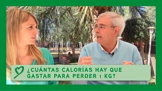 ¿Cuántas CALORÍAS hay que gastar para perder 1 kg [upl. by Eicul]