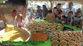 Cooking 10 kilos Loming Batangas 200k Subscribers Celebration [upl. by Aranaj]