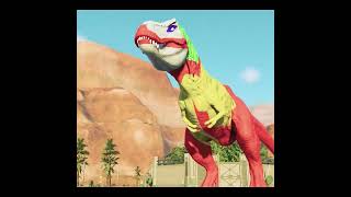 🦖 Jurassic World Evolution 2 🦕Thanos GiganotosaurusIndoraptorJoker TRex Dinosaurs Fight [upl. by Kawasaki961]