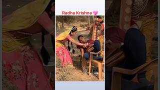 Radha Krishna 💖 Behind the scene 🤯 radhakrishna radha radharani radheradhe youtubeshorts [upl. by Trinetta]