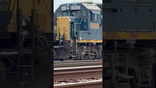 Unofficial Chessie Heritage On GP40 6900 [upl. by Yelich512]