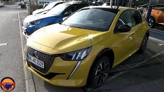 New 2021 Peugeot e208 GT The Best Electric Car Exterior and Interior FHD [upl. by Aitercal]