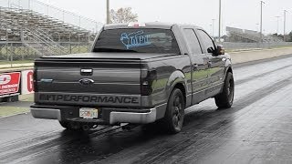 Fastest F150 Ecoboost Quarter Mile 14 built and tuned by MPT Performance  Faster Times Available [upl. by Sucramd]