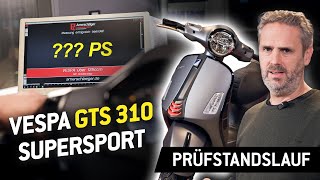 Neue Vespa GTS 310 Supersport Vorstellung amp Leistungstest – Wie stark ist sie wirklich [upl. by Pengelly]