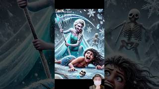 Moana  Snow White vs Elsa Ariel Deadpool Spiderman Doctor Strange Superman [upl. by Greggs]