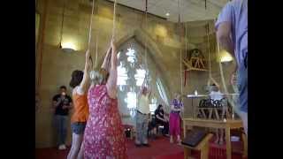 York Minster Bells Stedman Cinques Sunday 07 07 13 [upl. by Oicnaneb208]