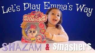 Shnooks Character Shazam and Smashers 3 Pack by Zuru  Toy Review [upl. by Enyluqcaj408]