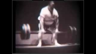 Paul Anderson deadlift 50s years [upl. by Nmutua]