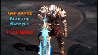 Kratos ONLY uses God Armor amp Blade of Olympus God of War 2 Full Game [upl. by Eiznik]