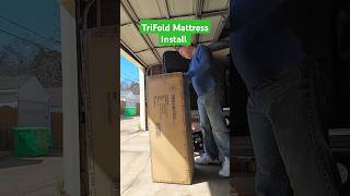 Milliard TriFold FULL Mattress Install hikertrailer overlanding milliard [upl. by Haela241]