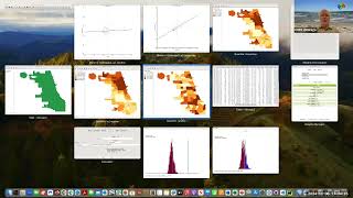 GeoDa Demo Overview of Moran Scatter Plot [upl. by Ahsena710]