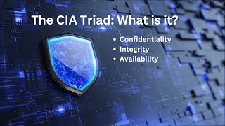 The CIA Triad and information security What is it and how can it help you [upl. by Desiri]