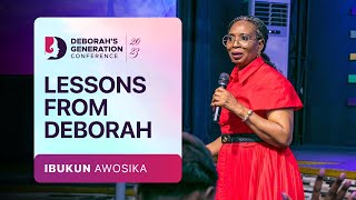 Lessons from Deborah  Ibukun Awosika  Deborahs Generation Conference 2023 [upl. by Anoerb380]