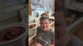 Crockpot Pinto Beans cooking [upl. by Ardnekan]