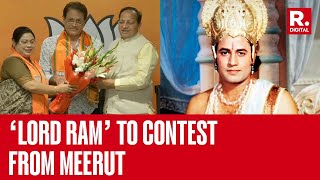 BJP Fields Ramayans Ram  Arun Govil  l From Meerut All You Need To Know [upl. by Nylirak563]